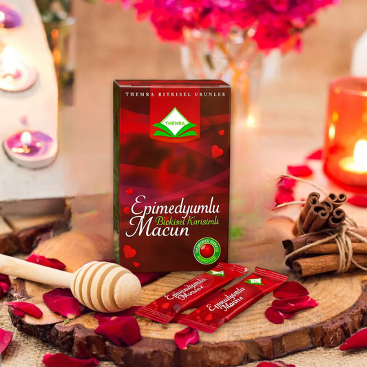 Epimedyumlu Macun для мужчин улучшает потенцию, для женщин усиливает чувствительность.