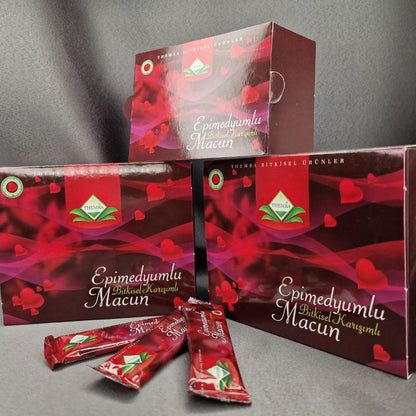 Pasta Macun cutie cu 12 stikuri - îmbunătățește potența la bărbați și amplifică sensibilitatea la femei.