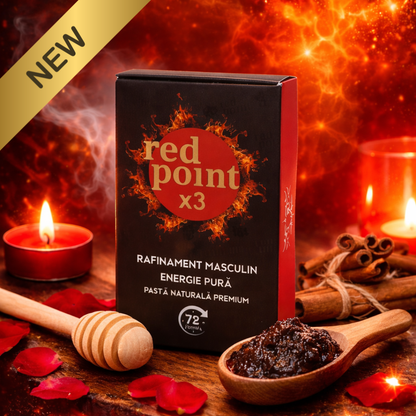Red Point Premium Honey Paste (cutie cu 3 plicuri) – suport natural pentru potență, libido și rezistență